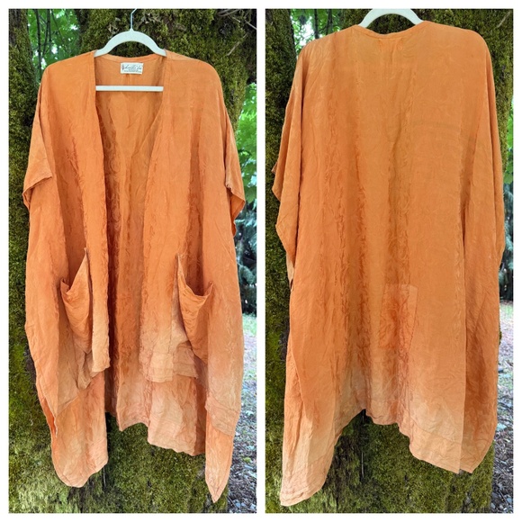 Kantha Bae Silk Serendipity Kimono - Picture 1 of 8